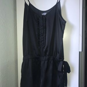 Silk romper
